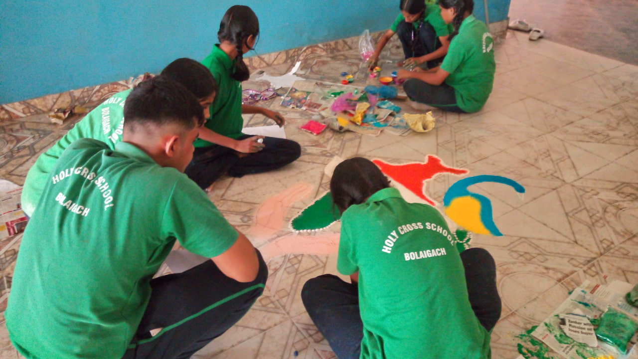 Rangoli making competition